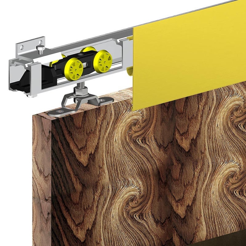 Bandeau aluminium pour SLID'UP 160 - 170 - 1,8 m - anodisé or - 3