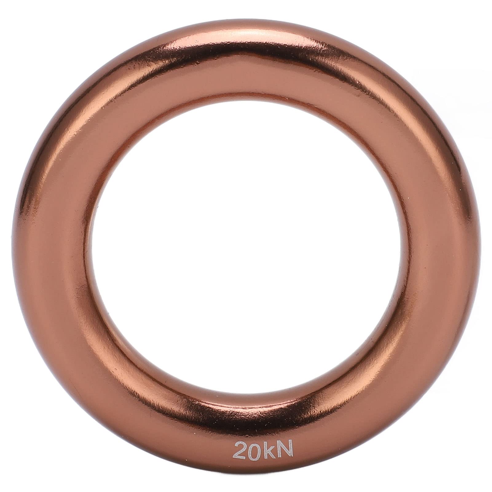 Anneau De Rappel En Aluminium Pour Escalade - Résistance 20 KN, 45 Mm, Sans Soudure, Pour Travail En Hauteur, Sauvetage - 10