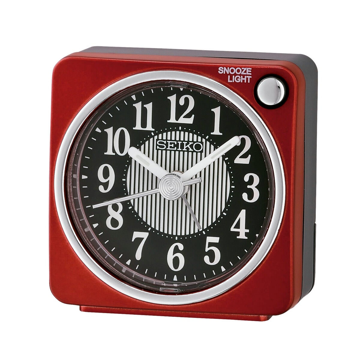 Seiko QHG106G Horloge de Table en Laiton doré avec trotteuse silencieuse Doré