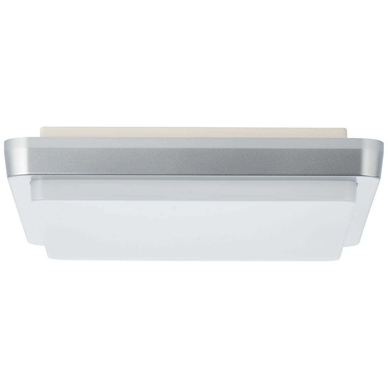 Lampa sufitowa LED BRILLIANT płaska 40x40cm srebrna | 1x LED zintegrowana, LED 24W zintegrowana, (2500lm, 2800-6500K) - 2