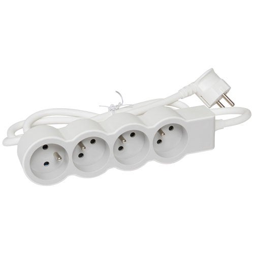 Bloc Multiprise Extra-plat À 4 Prises Legrand - 4x 2p+t - 2