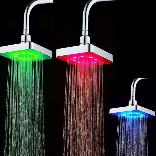 ZVD 1 Soffione Doccia A LED, Soffione Doccia Automatico Ad Alta Pressione Con Cambio Colore A 7 Colori Soffione Doccia Universe Per Bagno Di Casa Hotel Cromato 88570252 ZVD 1 Soffione Doccia A LED, Soffione Doccia Automatico Ad Alta Pressione Con Cambio Colore A 7 Colori Soffione Doccia Universe Per Bagno Di Casa Hotel Cromato 88570252