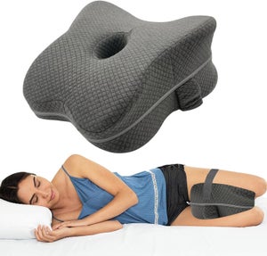 Coussin de genou pour dormir sur le côté, oreiller en mousse à mémoire Coussin de genou pour dormir sur le côté, oreiller en mousse à mémoire