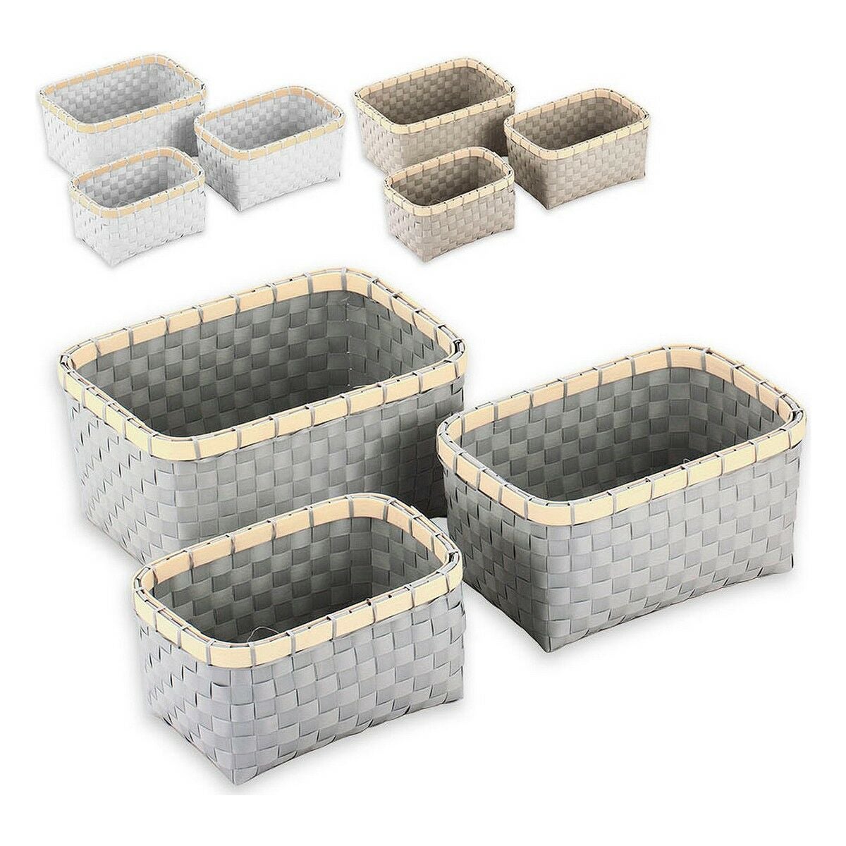 Juego De 20 Cestas De Ratán En Miniatura Para Decoración De Cocina – Resina De Colores, Ideales Para Paisajes, Manualidades Y Fotografía