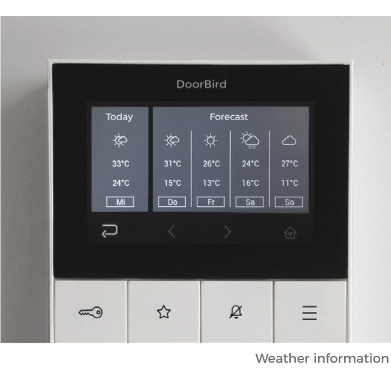 DoorBird IP Video Innenstation A1101 Interphone vidéo IP Wi-Fi, Ethernet Station intérieure blanc - 4