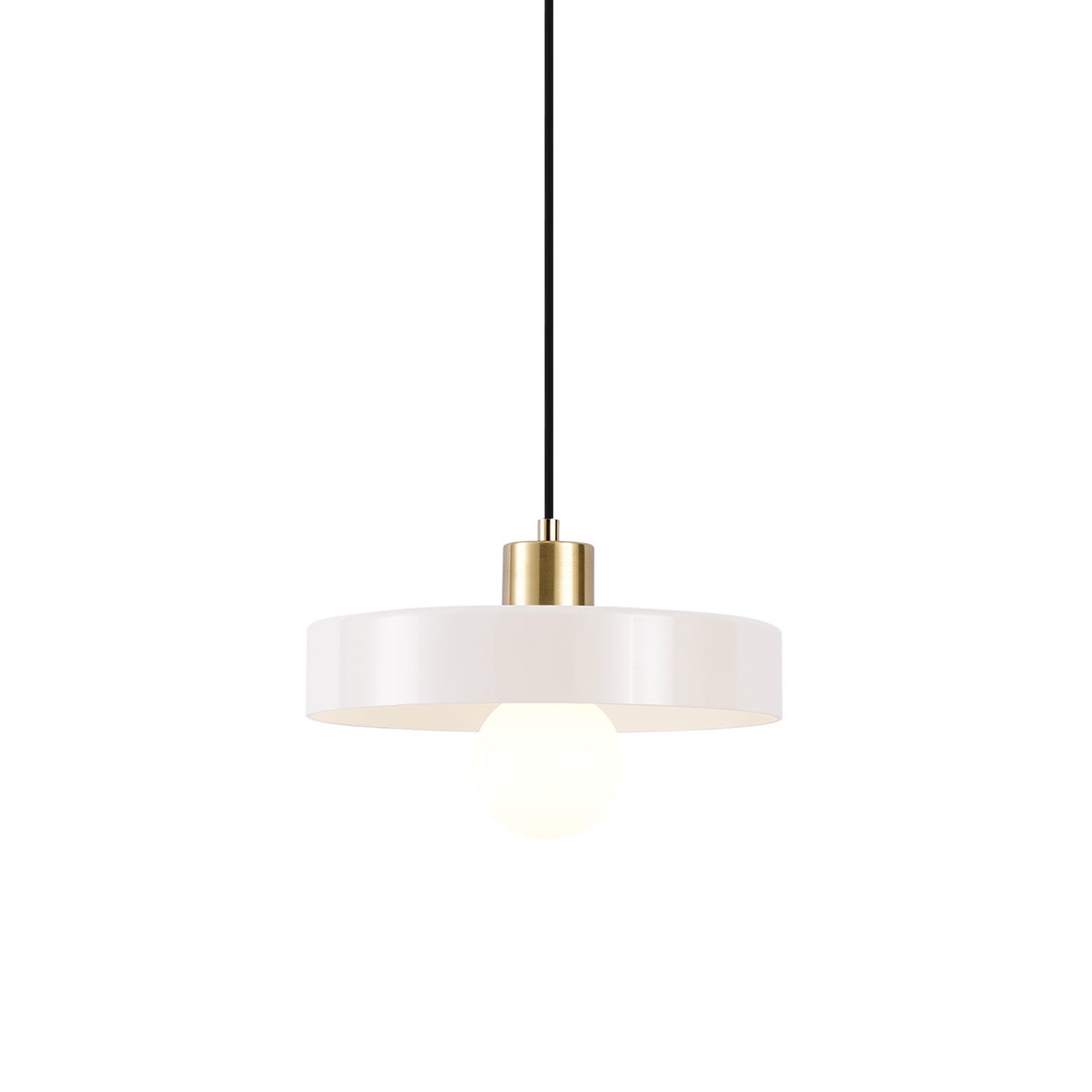 Qazqa retro lampa wisząca z kloszem (1 punkt) - Jina - beżowy, okrągły, max. 15w, kompatybilny z żarówką LED, e27, 30cm