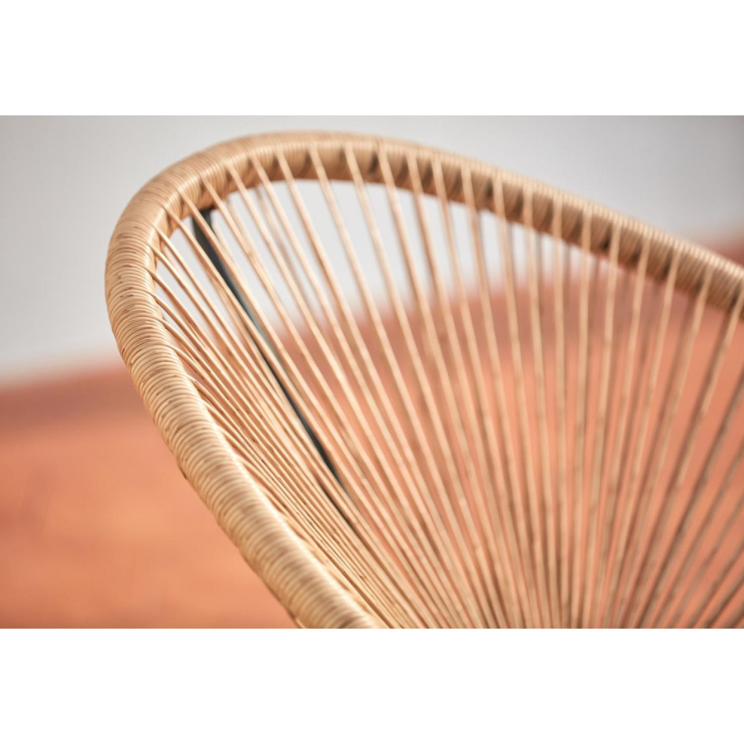 Salon bas de jardin en Acier Beige 2 personnes - 8