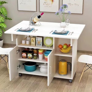 Tavolino TUTOTAK A 3 Ripiani 38x30x60.5 Cm – Comodino Con Piedini Regolabili, Per Piccoli Spazi, Soggiorno E Camera Da Letto