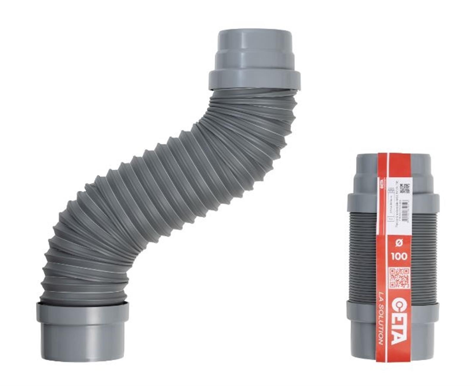 RACCORD extensible MULTICOUDE - Ø 93/100 mm L. 270 à 650 mm - 4