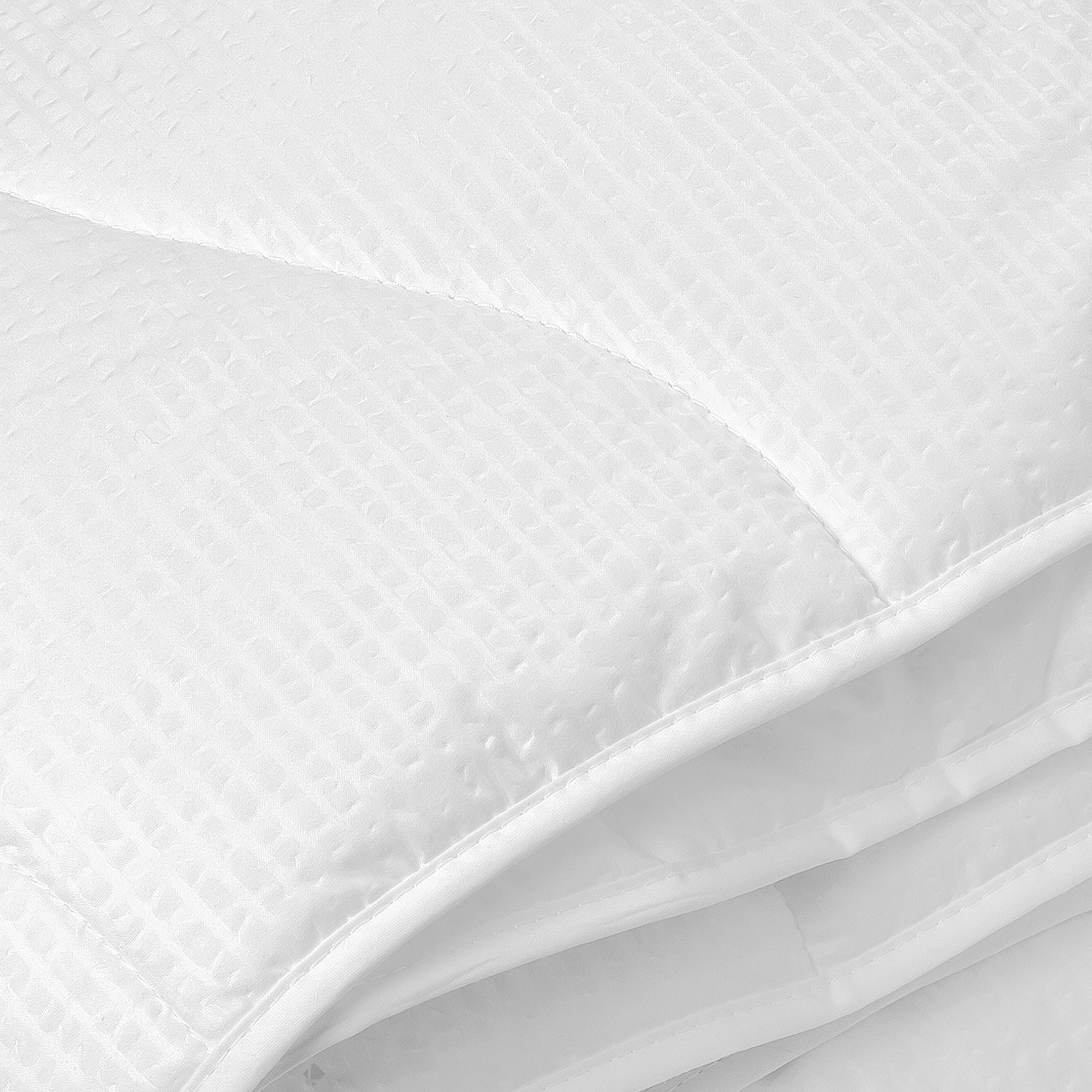 Couette tempérée 260x240 cm CARESSE garnissage polyester 375 g/m2 - 4