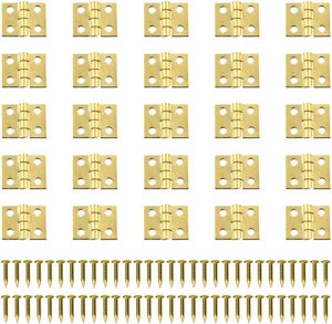 PATIKIL Lot De 12 Petites Charnières De Boîte à Bijoux De 2,2