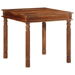 Maison Exclusive - Tavolo da Pranzo 80x80x77 cm Legno Massello di Acacia | Leroy Merlin