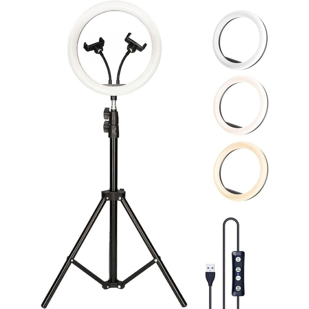 Ring Light Aro De Luz De Corazon Aro De Luz 33cm 13