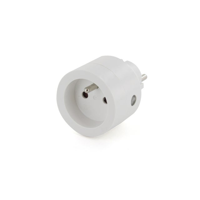 Prise programmateur Wi-Fi 2300W - connectée - Blanc - Chacon