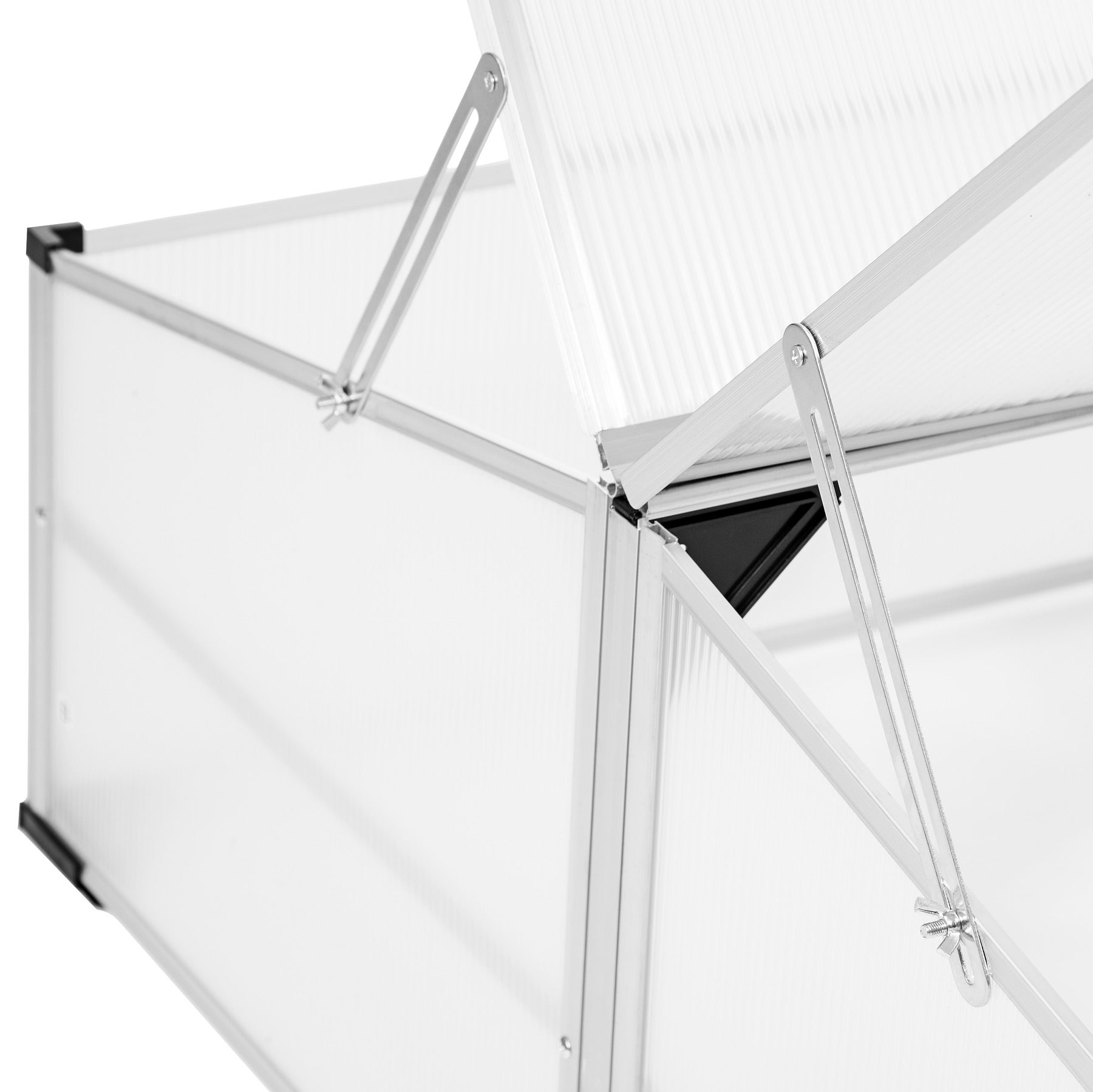 Mini serre en aluminium TECTAKE - 5