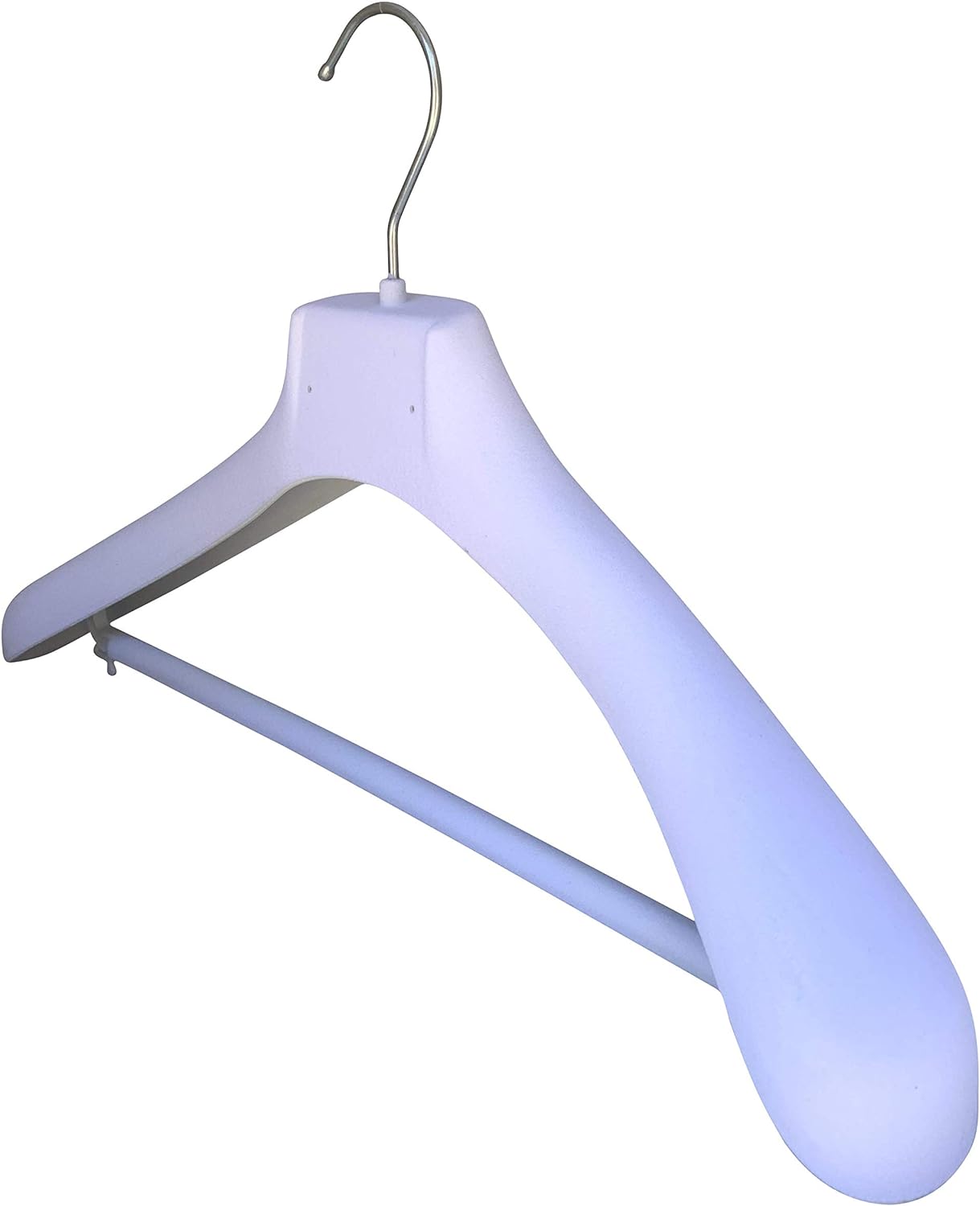 Kiroplast Lot De 30/50/100 Cintres Pour Pantalons Noirs - Antidérapants Avec Éponge, Gain De Place