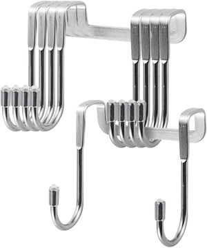 2 Pièces Rotatif à 360° Support Ustensiles Cuisine Avec 6 Crochets Accroche Ustensiles De Cuisine Sans Percage Rack Pour Cuisine Rangement Suspendu 98416648