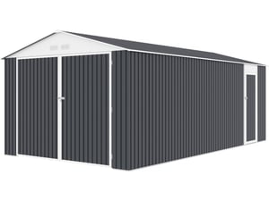 Garage en métal "Houston" 18,56m² - Anthracite
