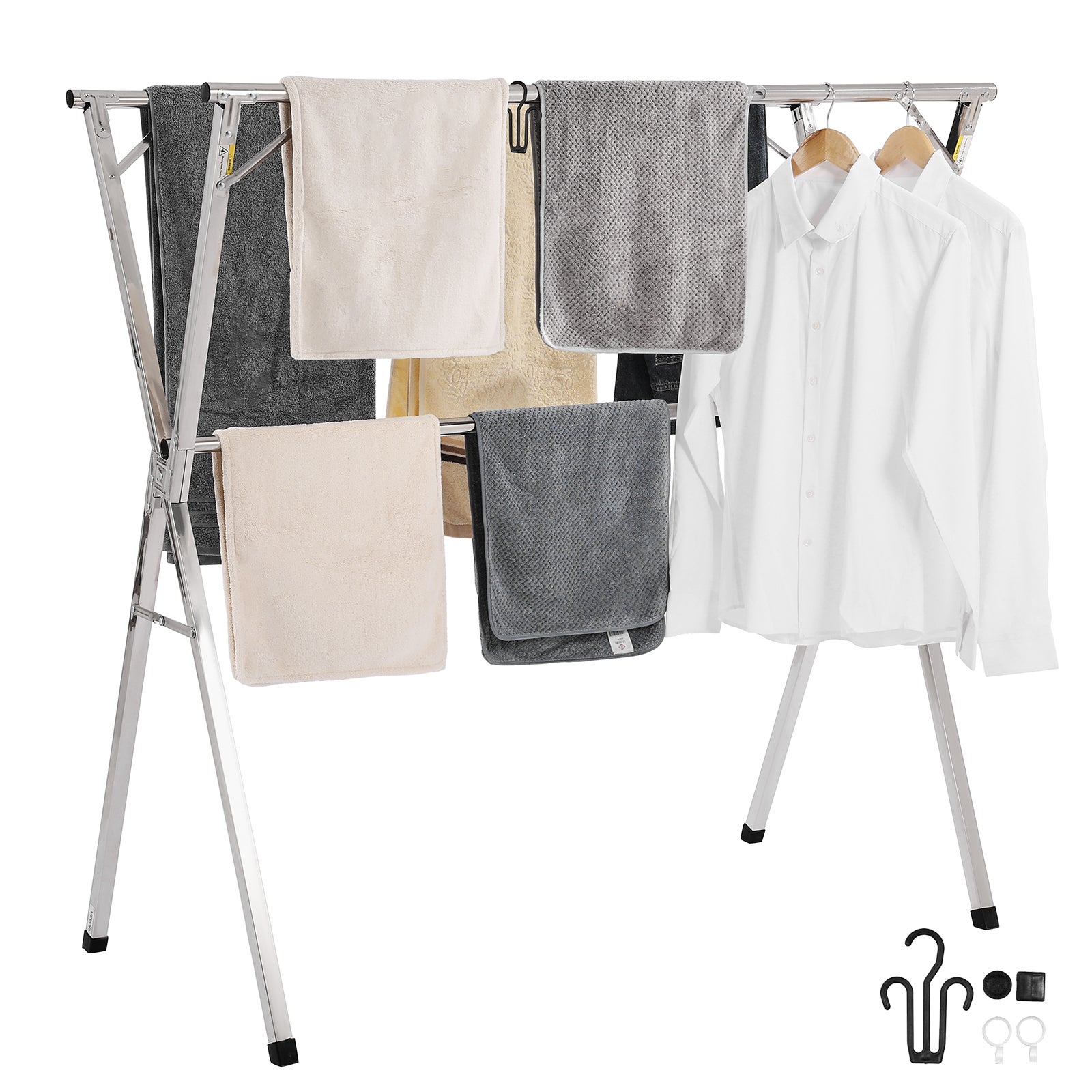 Sèche-linge à Gaz D'échappement 830w, Séchoir Acier Inoxydable Mural 4