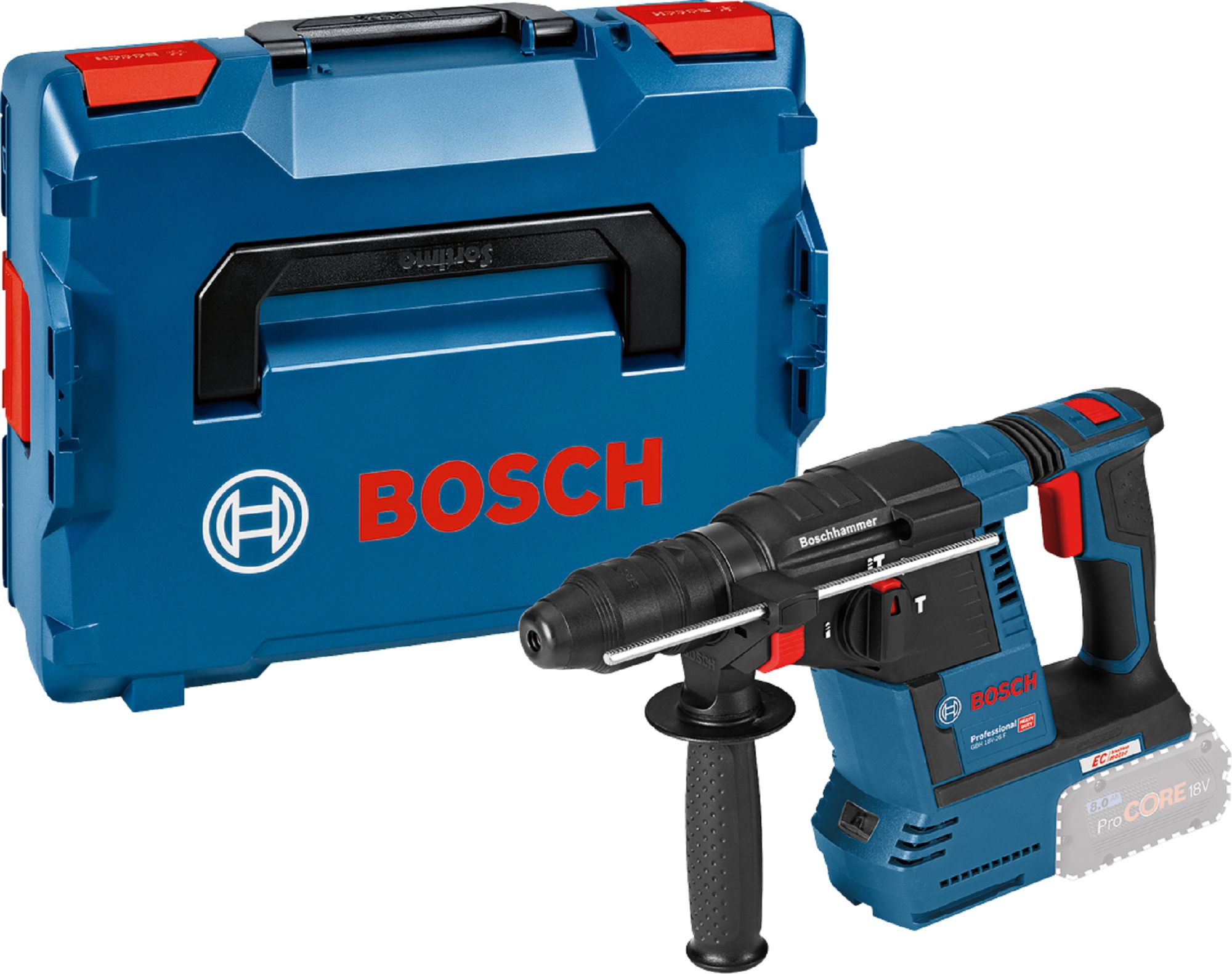 Młotowiertarka SDS BOSCH PROFESSIONAL GBH 18V-26 2.6 J, bez akumulatora