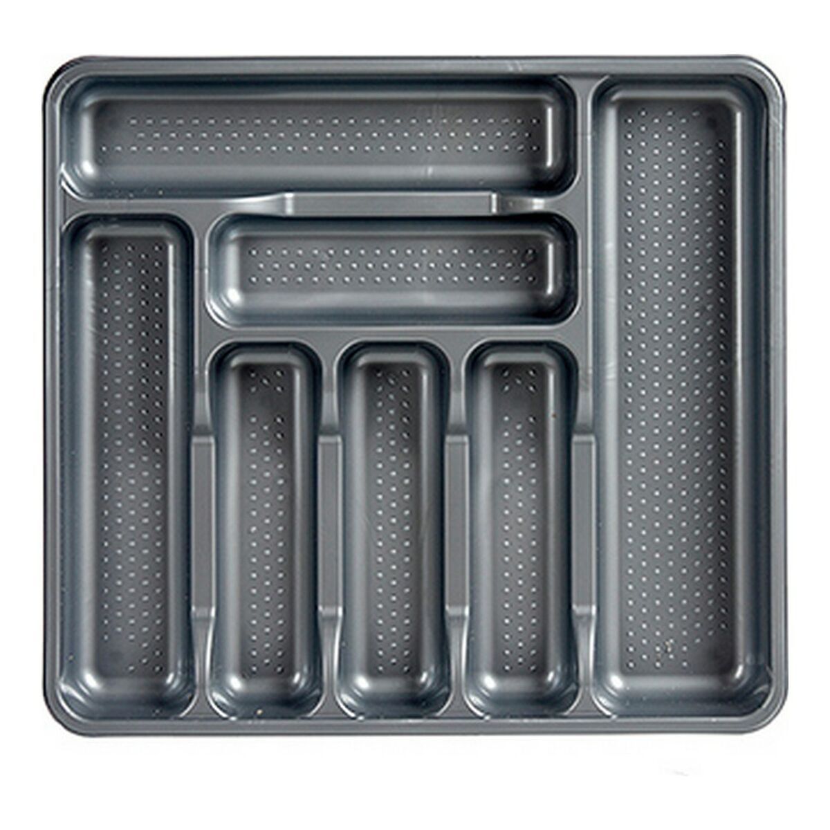 Organizador para Cubiertos Metalico Plastico 39 x 4 5 x 42 5 cm Leroy Merlin