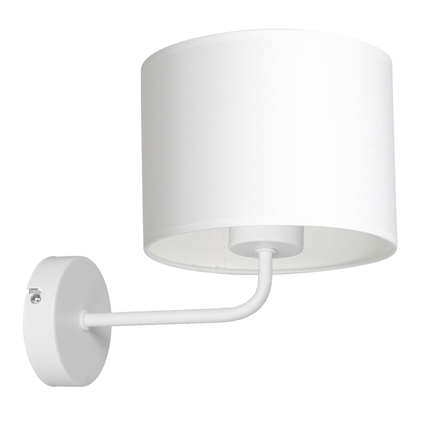 Kinkiet ścienny Arden biały mat 1xE27x15W wym: 24 x 18 x 26 cm tkanina IP20 Luminex