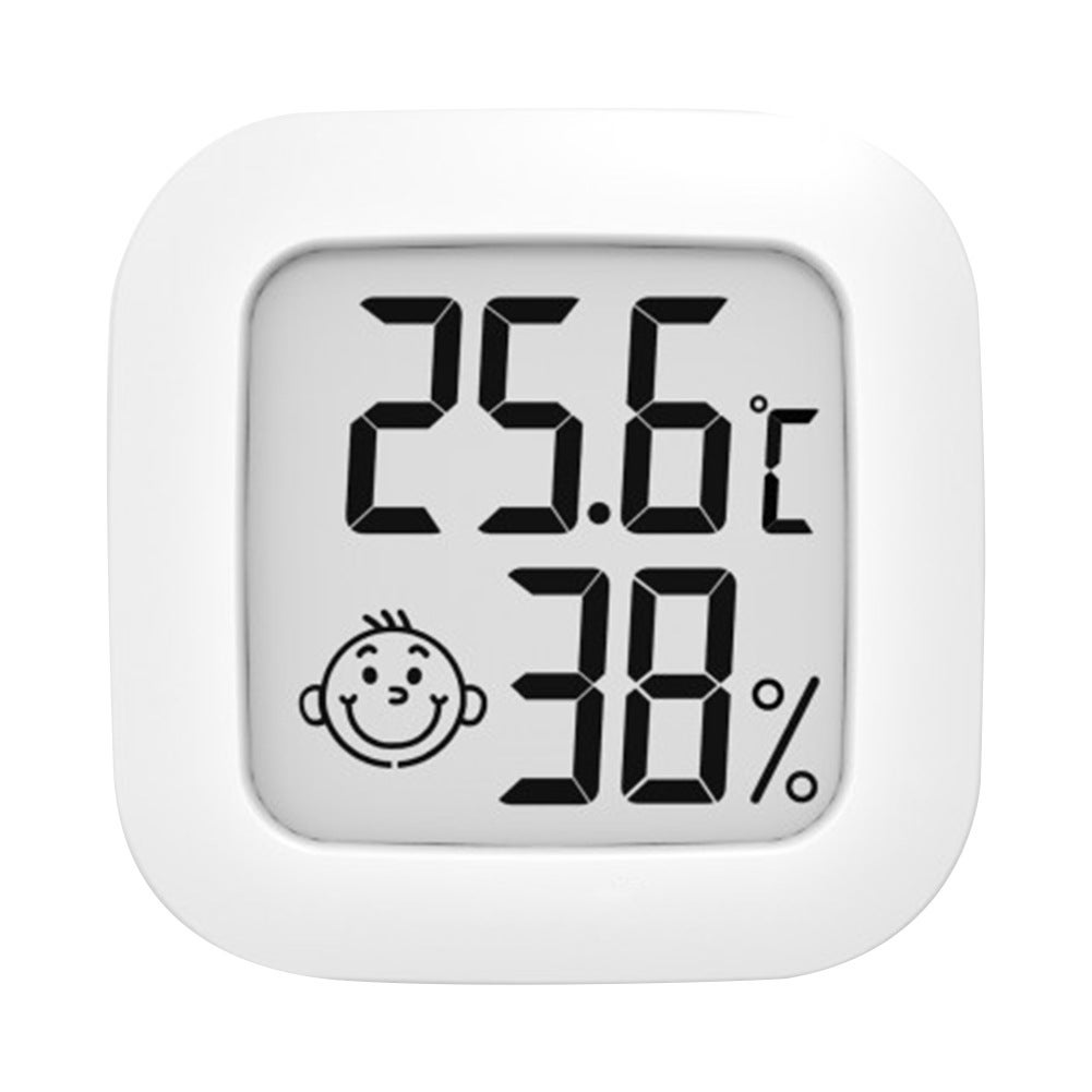 Miernik temperatury i wilgotności Smiley VKS-60 miernik temperatury i wilgotności LCD do pokoju dziecięcego z przełącznikiem