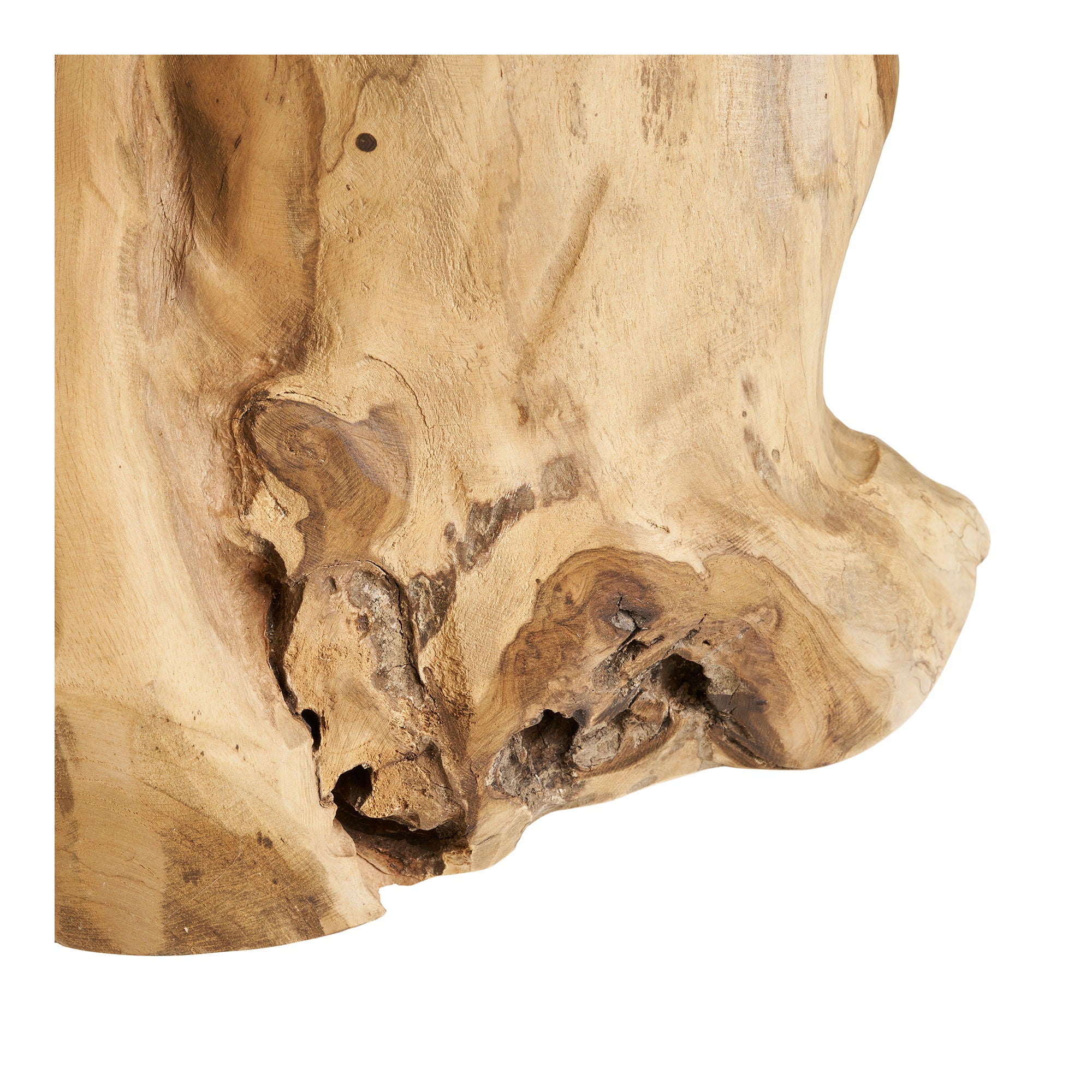 Gitte stolik kawowy stolik boczny Ø40 cm teak. - 5