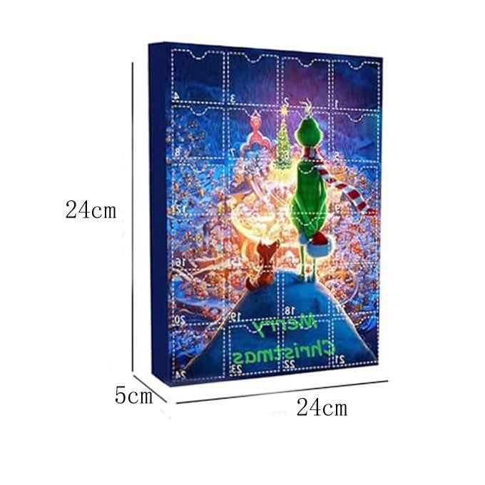Calendrier de l'Avent Fidget Toy Set Compte à rebours de Noël 24 jours Cadeau pour enfants, Pack de jouets pop sensoriels de vacances Cadeaux surprise | Leroy Merlin