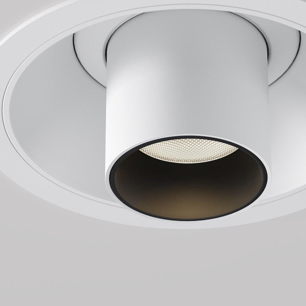Oprawa stropowa sufitowa wpuszczana Focus T biała LED 7W 3000K 460lm wym: 31,6 x 3 x 3 cm okrągła Maytoni - 6
