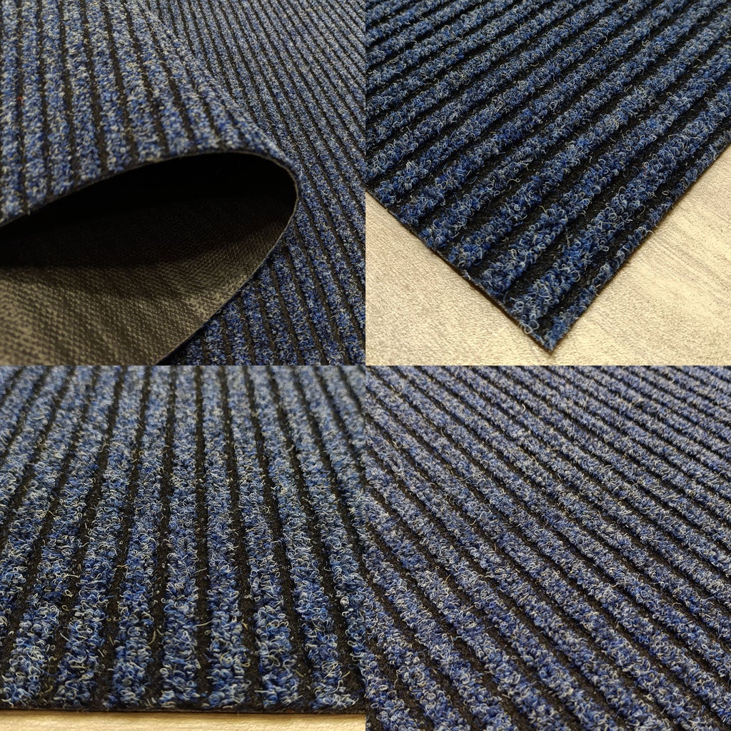 Felpudo Multi-Tamaño , Barros, Alfombras Tadi & Imperio 1979, Azul, 100x500 cm - 2