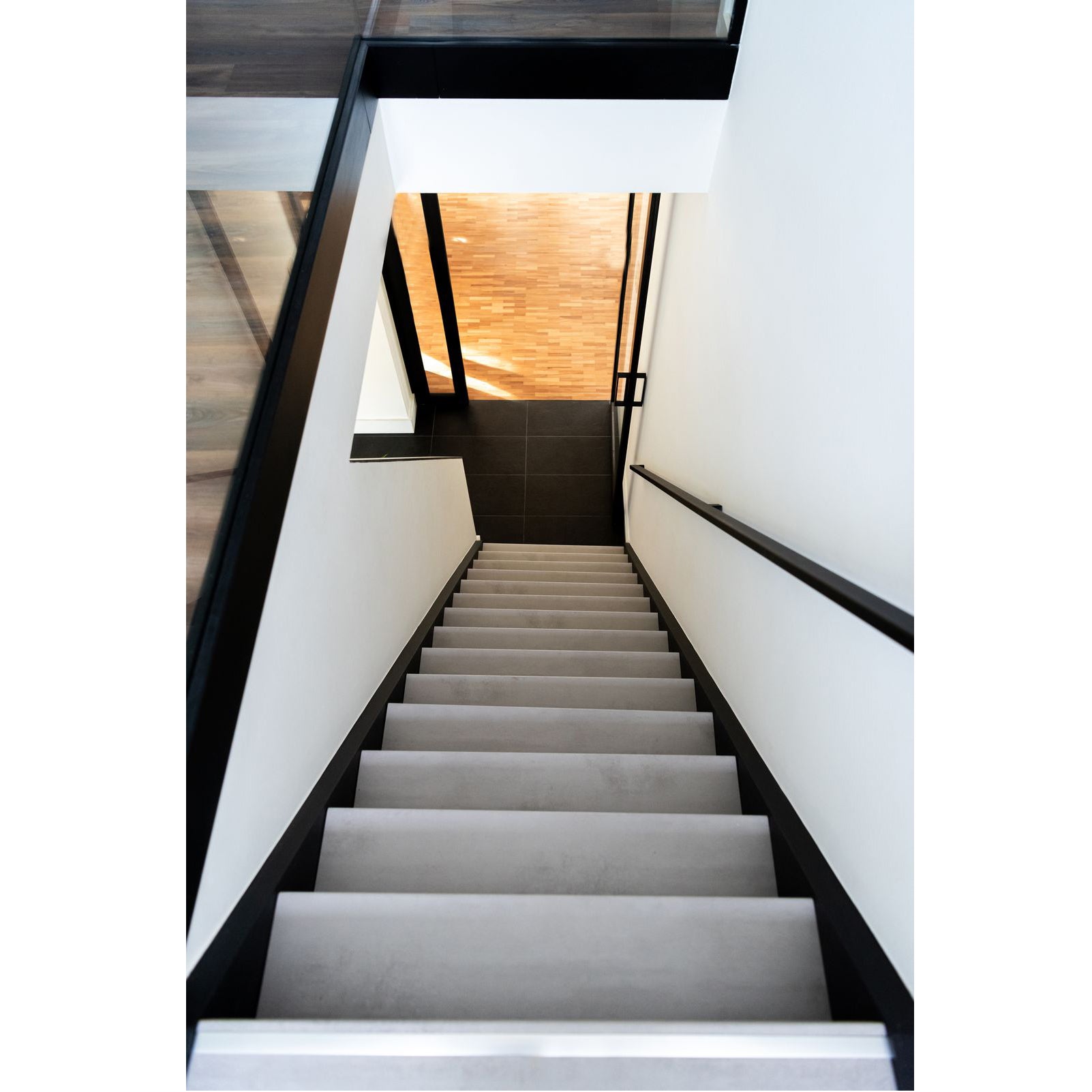 Marche rénovation d'escalier stratifié light grey 1000 x 300 x 56 mm - PEFC 70% - 8
