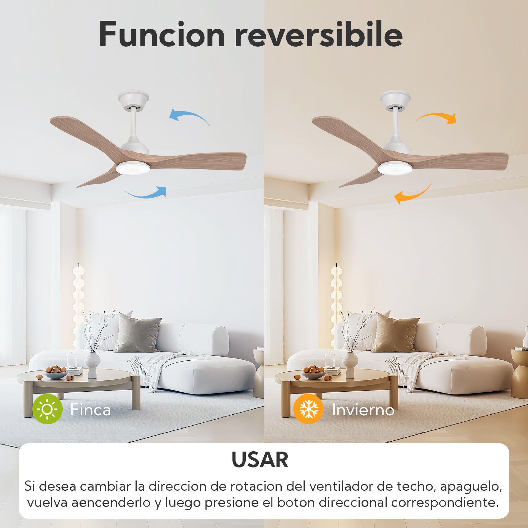 Ventilateur Plafond LED 42