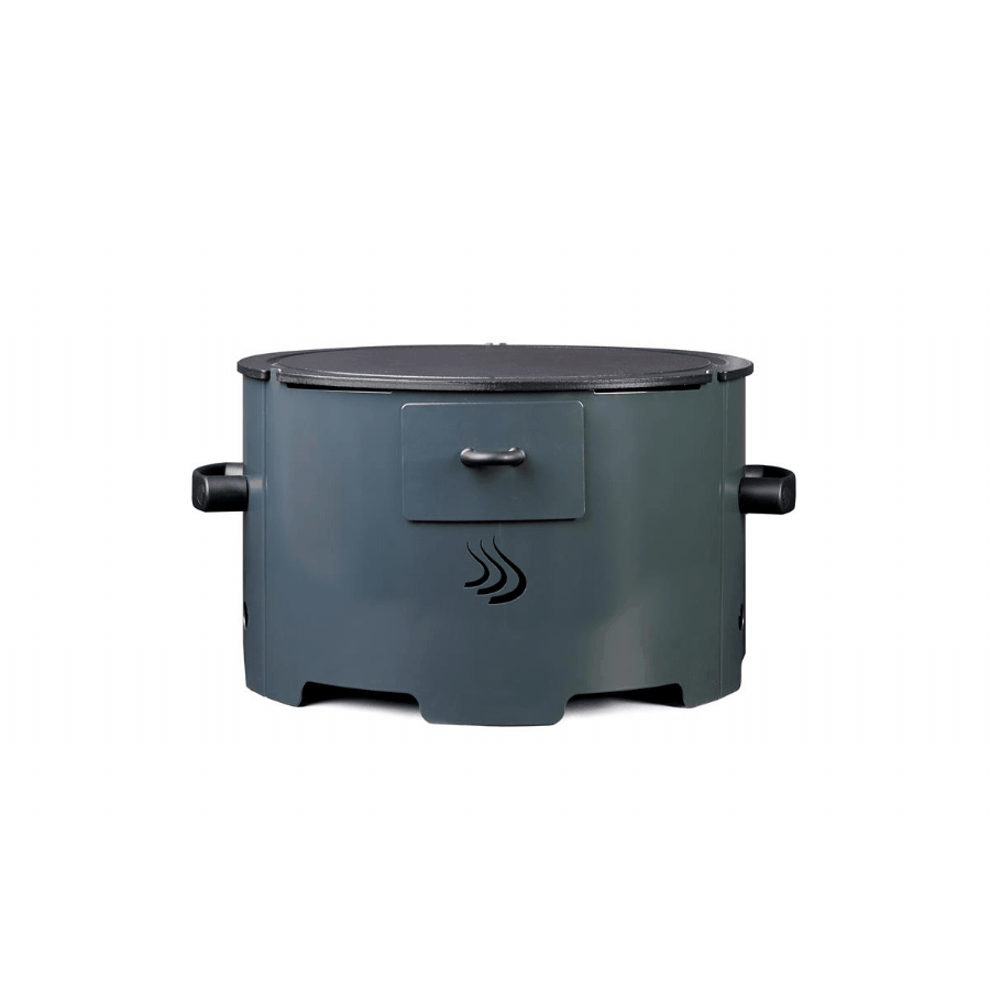 Barbecue A Pellet Apache - Grigio Antracite, Ecologico Ed Economico, Con Fiamma Costante - Foto 8