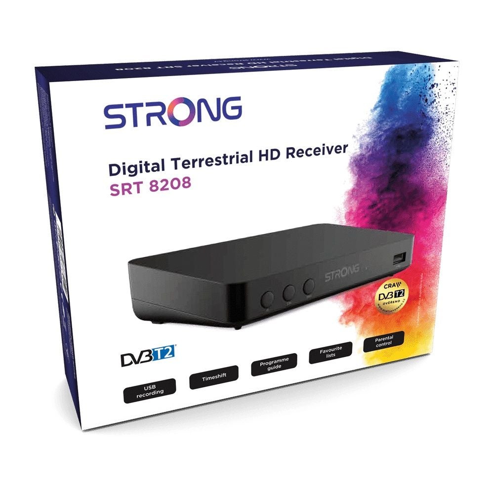Décodeur TNT STRONG TNT HD SRT 8208 - 5
