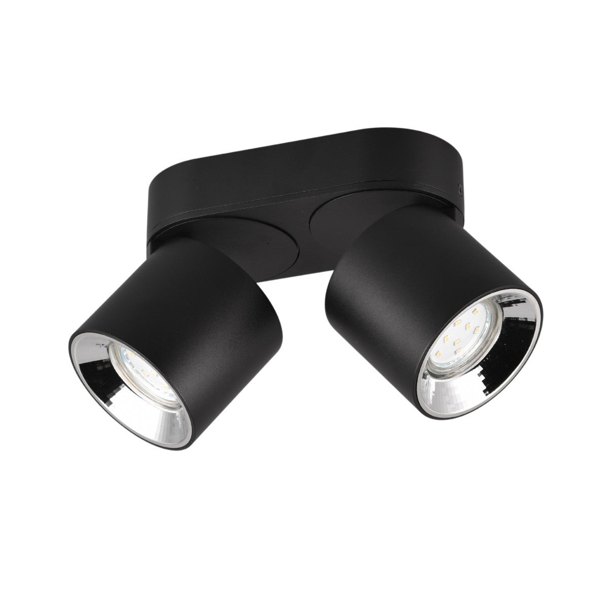 Reflektor sufitowy spot natynkowy Guayana listwa czarny 2xGU10x10W wym: 12 x 18 x 8,7 cm metal Trio