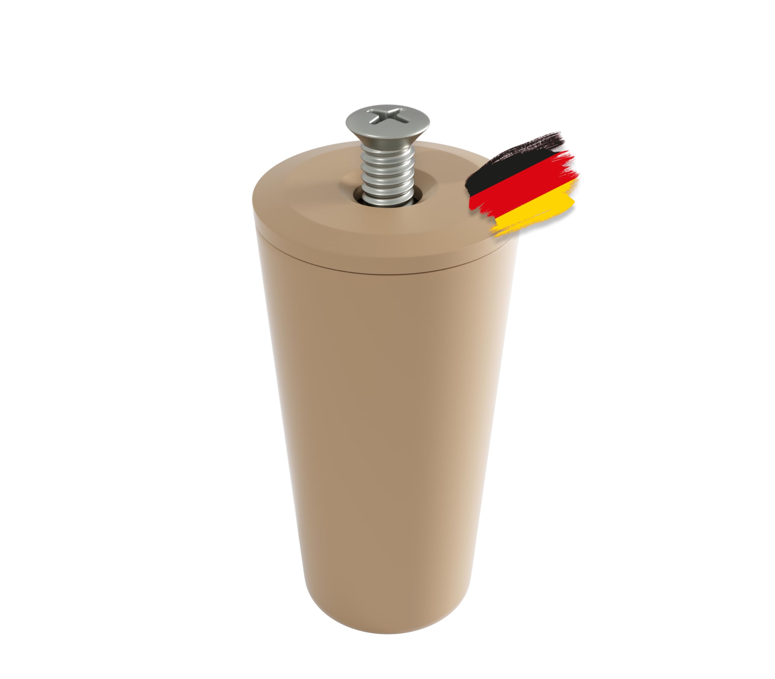 Fermaporta Per Tapparelle Beige - 8 Pezzi In Plastica Resistente, Prodotto In Germania Con Viti Incluse - Foto 9