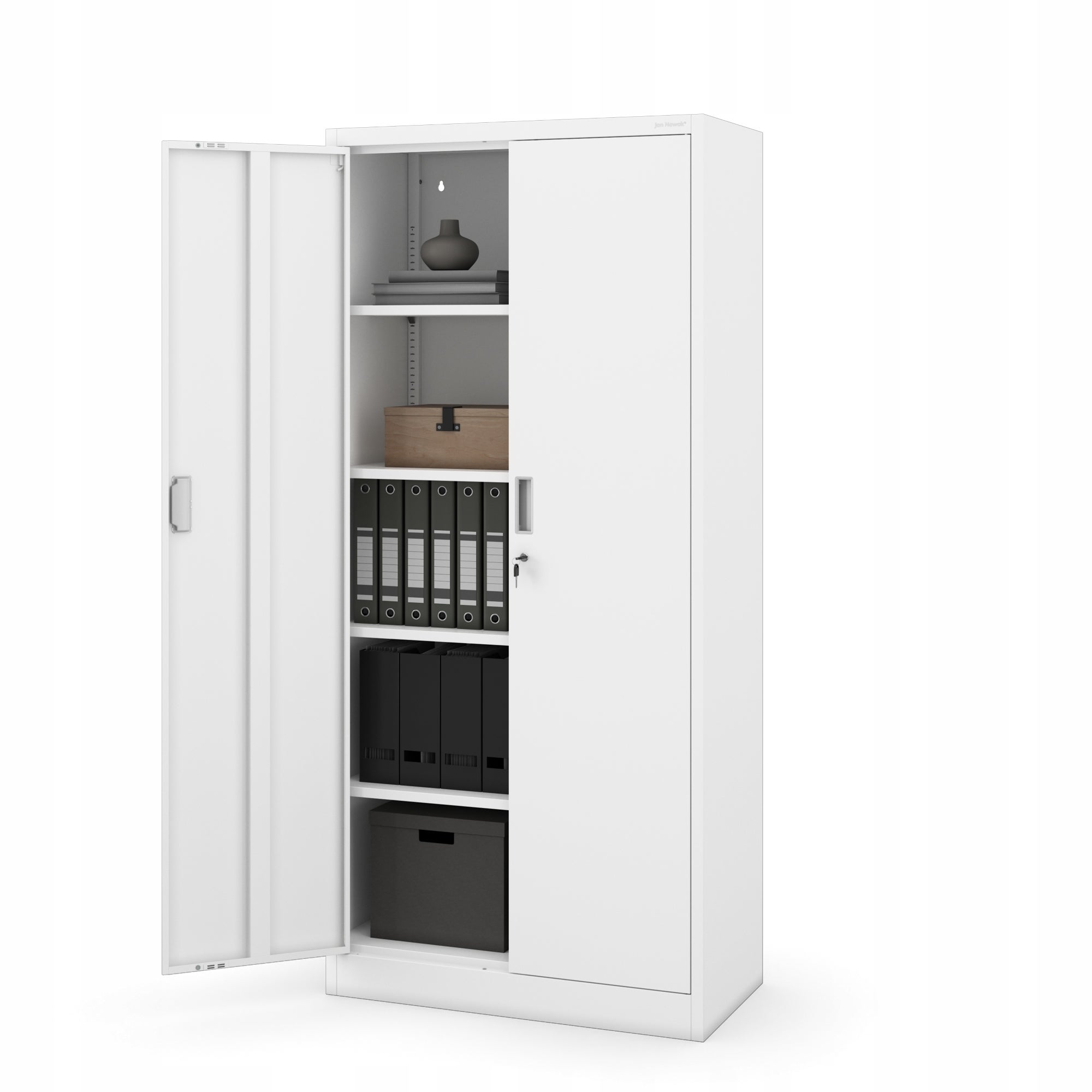 JAN Compact cabinet white RAL9003 H1750*W800*D400