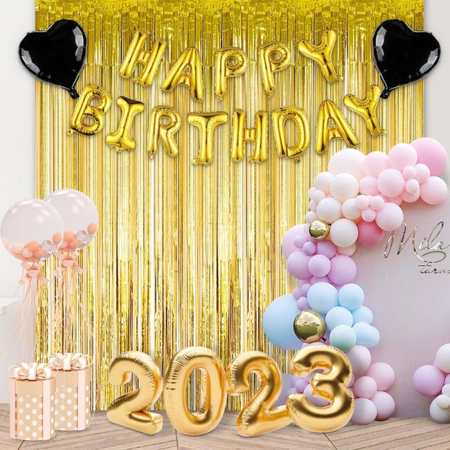 2x1m Metallo Lamina D'oro Frange Tende Fondali Festa di Compleanno Tenda Foil Tinsel Matrimonio Decorazioni per feste di addio al nubilato 15 2x1m Metallo Lamina D'oro Frange Tende Fondali Festa di Compleanno Tenda Foil Tinsel Matrimonio Decorazioni per feste di addio al nubilato 15