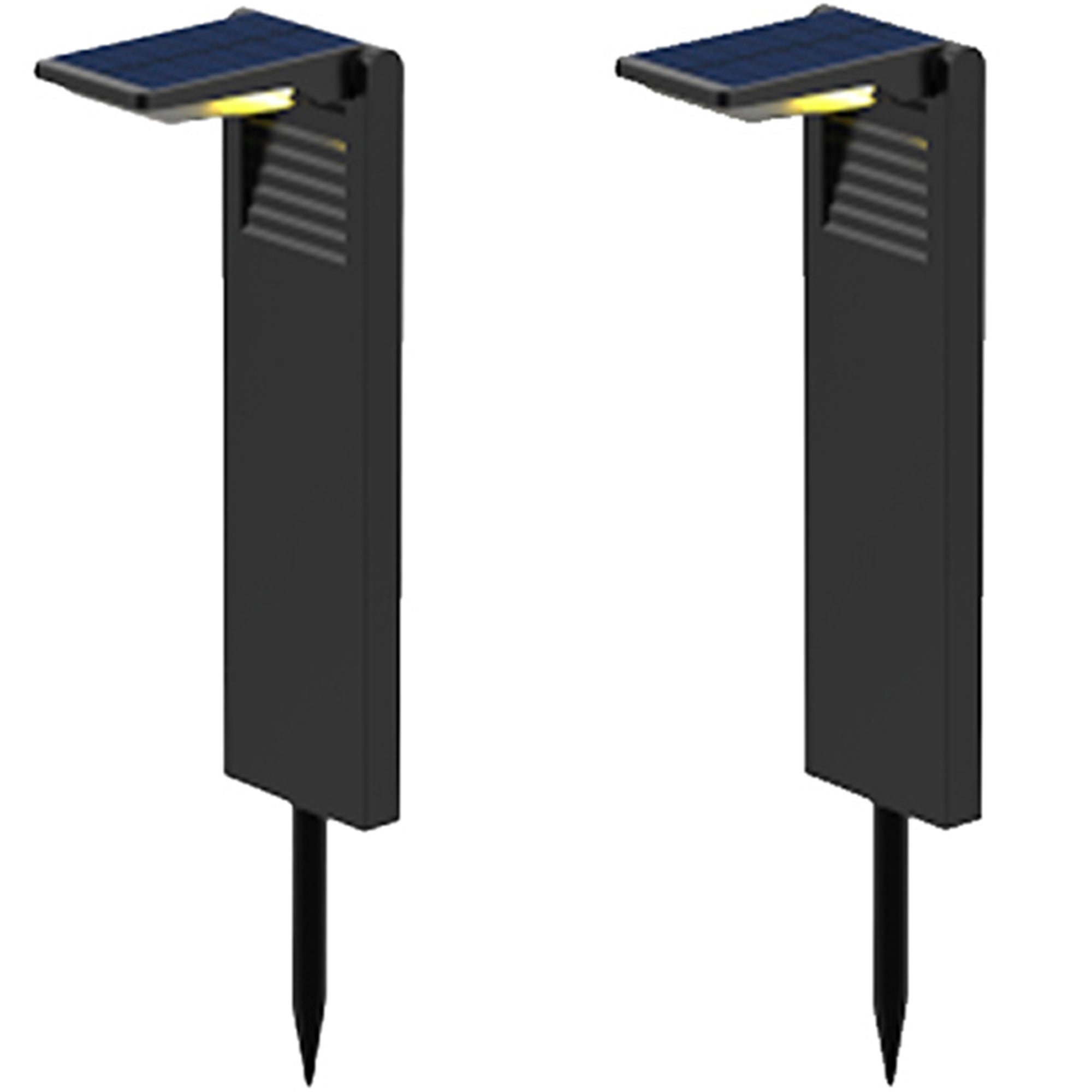 2 OSTRY H41CM Kolce solarne do gruntu
