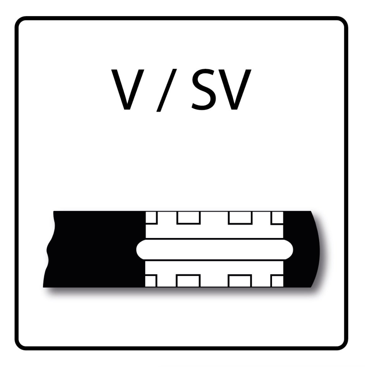 ROTHENBERGER Szczęki zaciskowe standardowe SV18 - 015213X