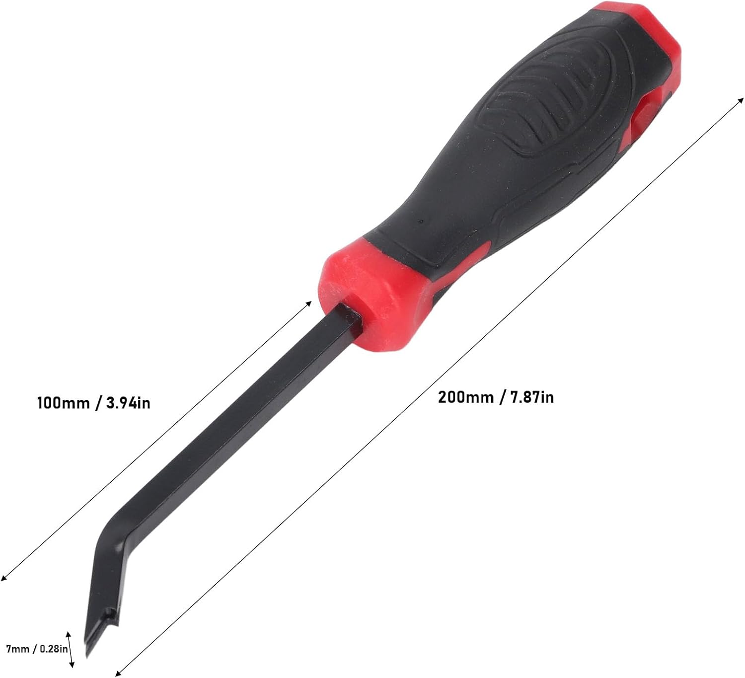 Suke Perforatrice à trou unique, perforatrice à main, pince à perforer en papier, 6 mm, pince perforatrice en métal pour papier, cartes, cuir fin, tableau de contrôle pour travaux manuels argenté