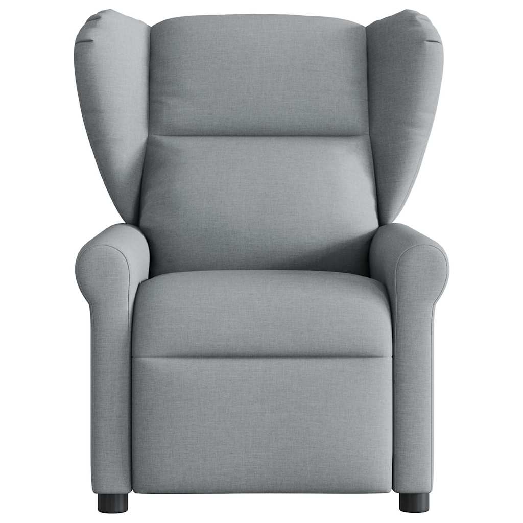 Fauteuil de télévision | Fauteuil inclinable Gris clair Tissu CFW861067 - 3