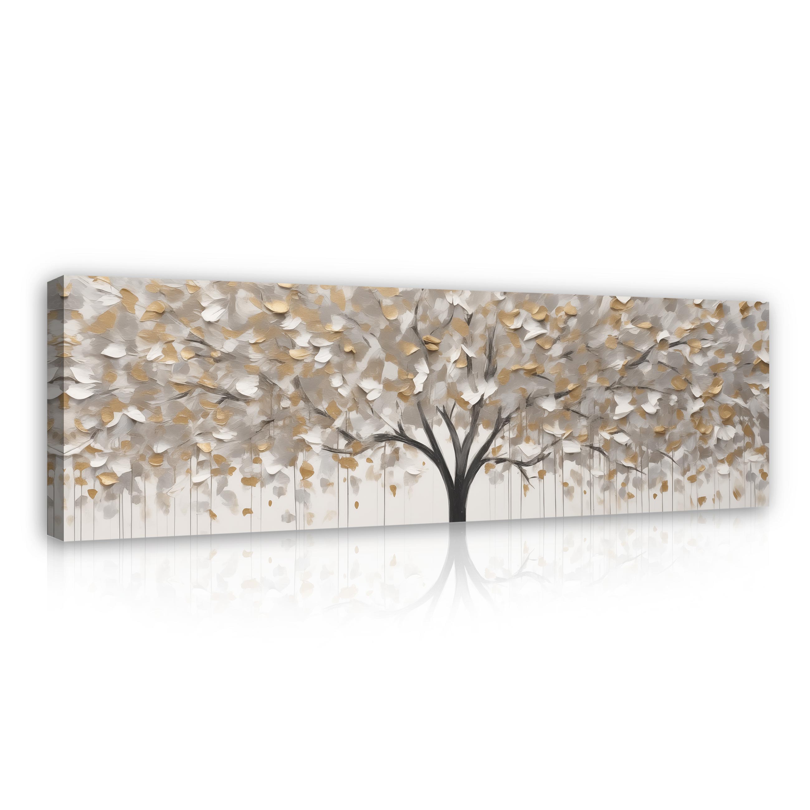 Tableau Mural Toile Abstrait Moderne 120x80 Cm - Grand Format XXL, Décoration Murale