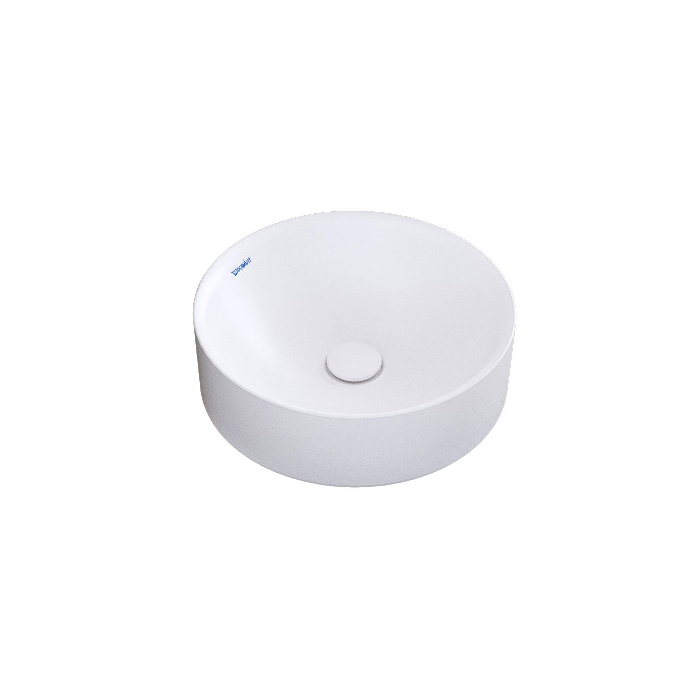 DURAVIT Umywalka nablatowa Duravit DuraCielo - Odlew mineralny - Ø 36 cm - Kolor biały mat