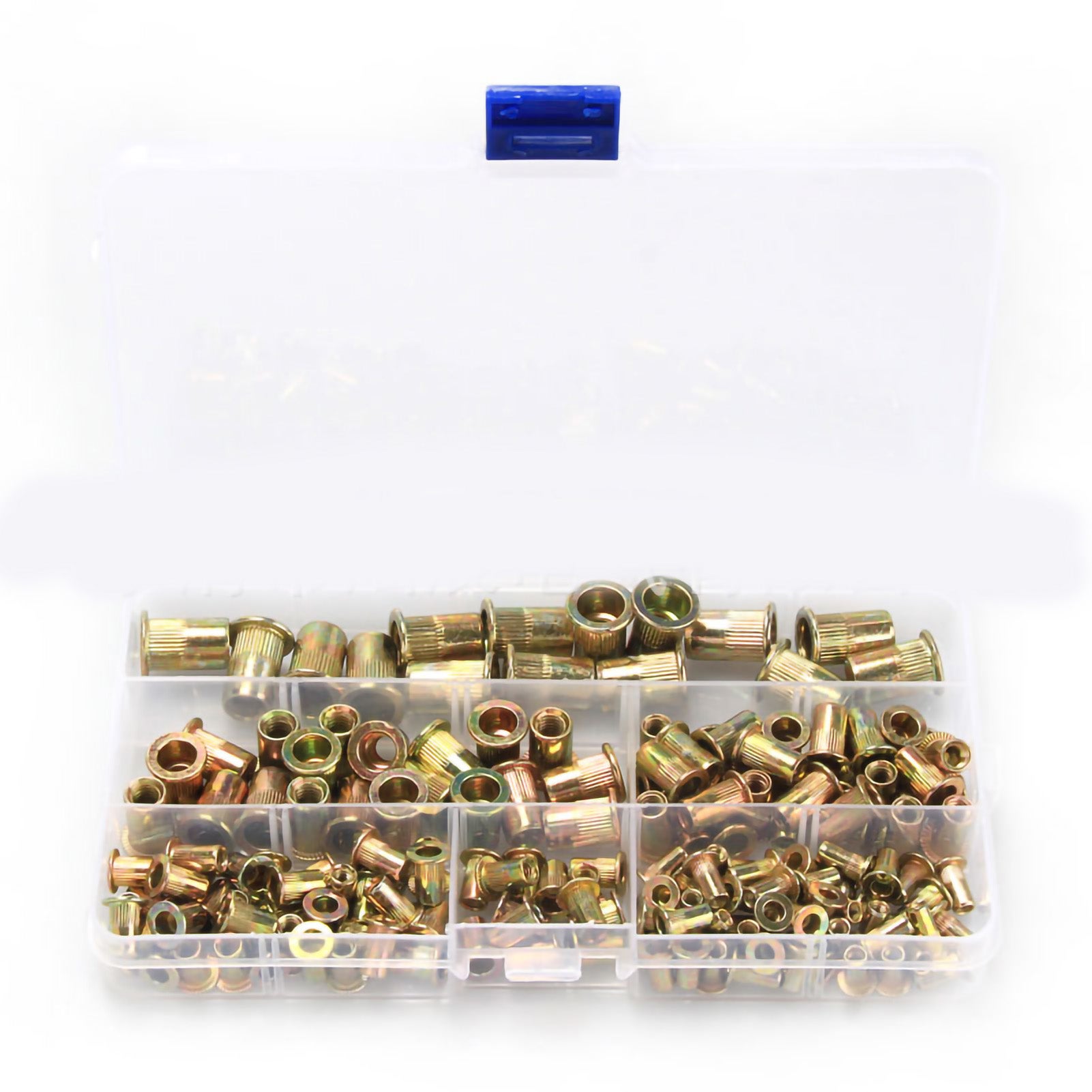 Kit assortimento di 50 viti testa svasata croce din 965 zincate nere