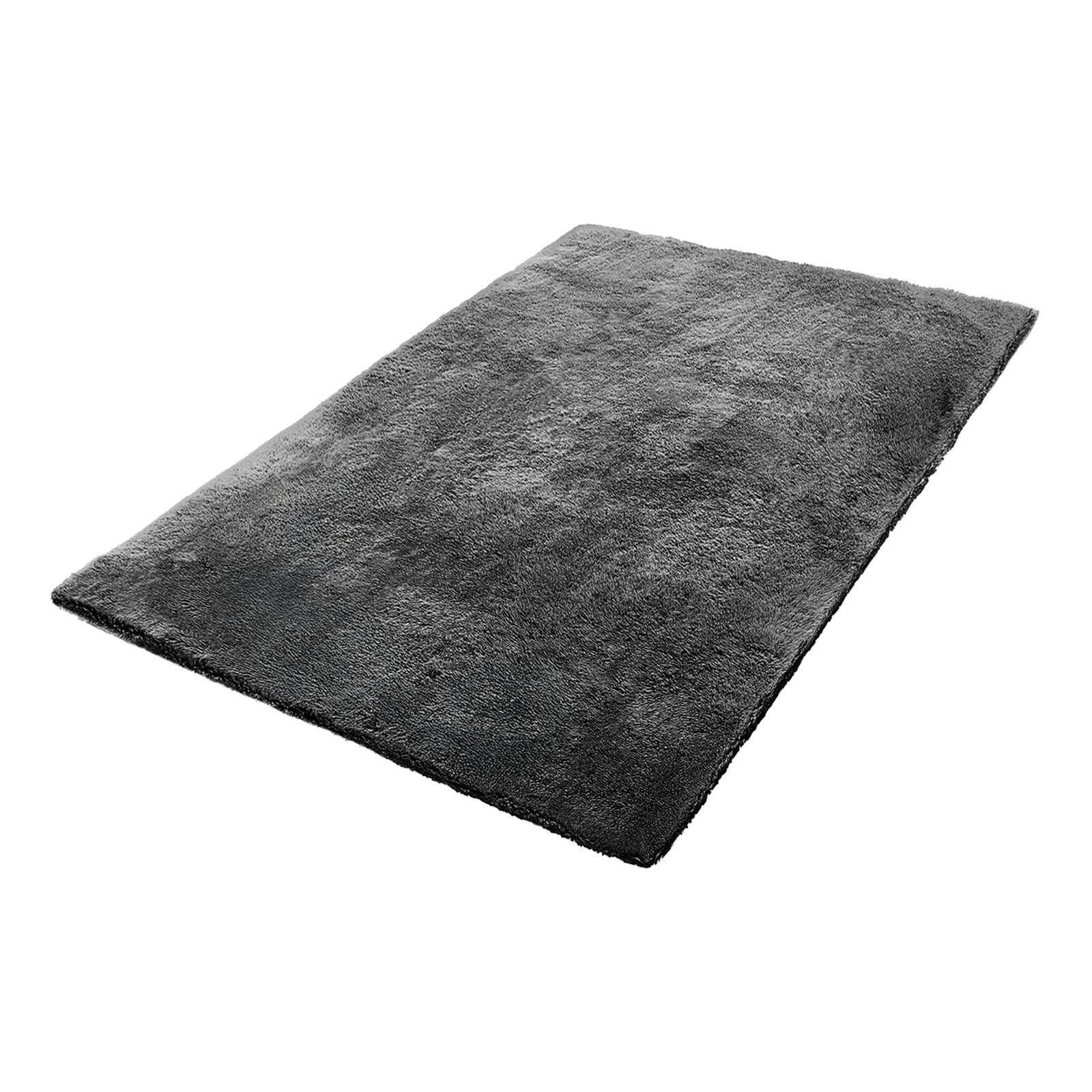 Tapete VEVOR felpudo 1,5 x 2,4 m, retangular, antiderrapante, macio, suave e espesso, com base não tecida, para sala de estar, quarto, cinzento-escuro - 9