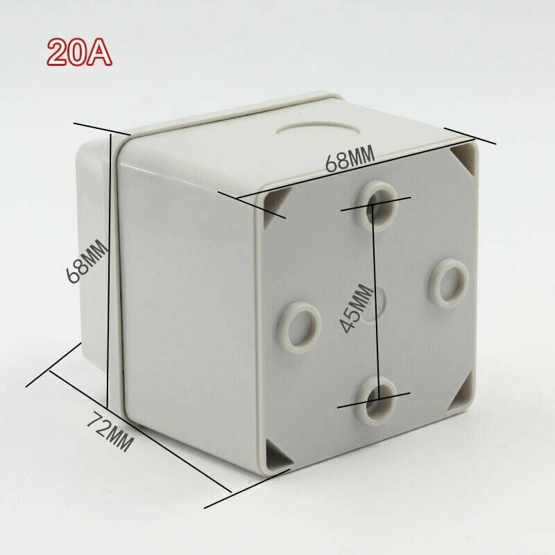 Aexit Selettore del riscaldatore 'interruttore rotante dei terminali AC 250V 10A 3 4PCS ID: 730997