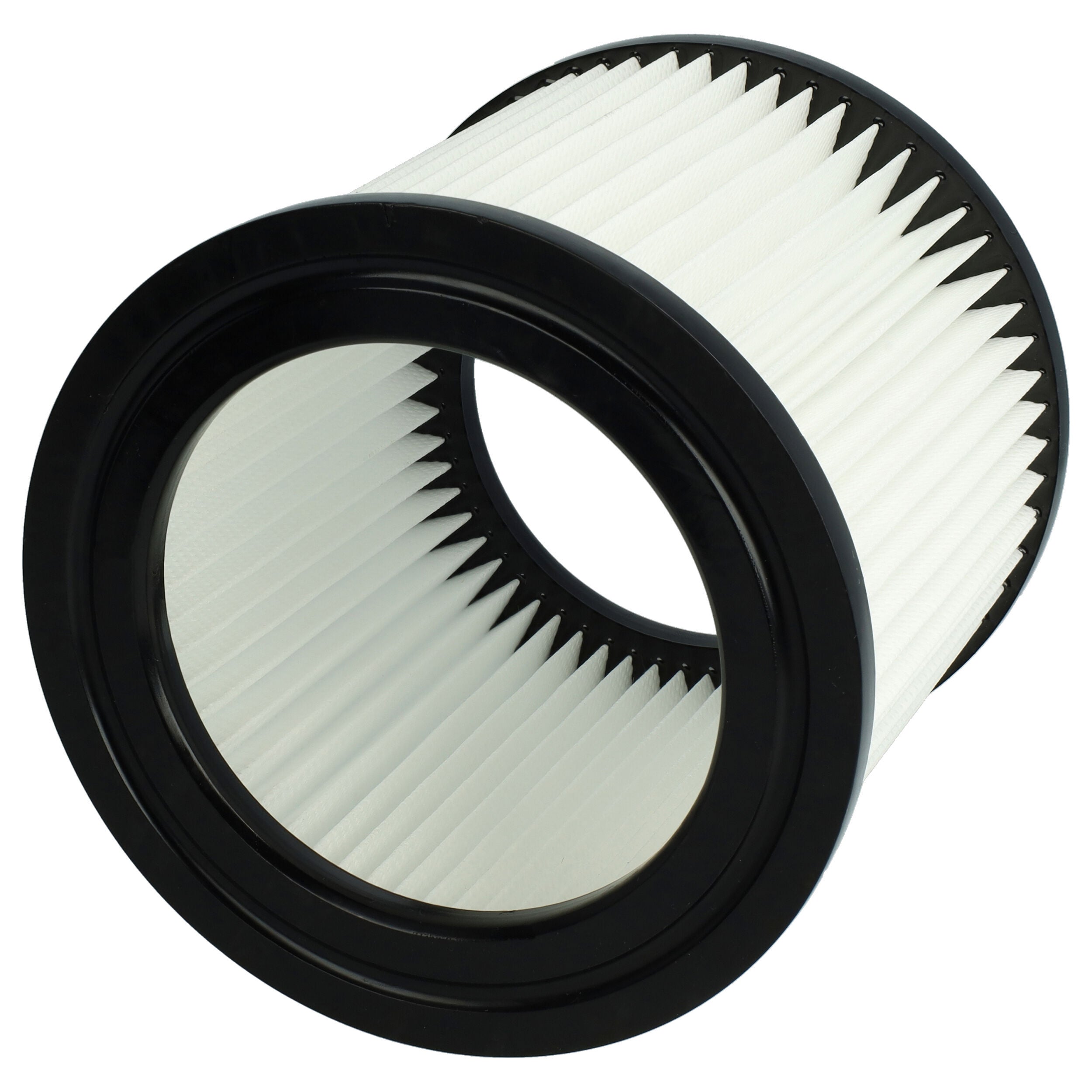 vhbw 3x Cartouche filtrante remplacement pour Nilfisk 81943047 pour aspirateur - Filtre pour particules fines - 5