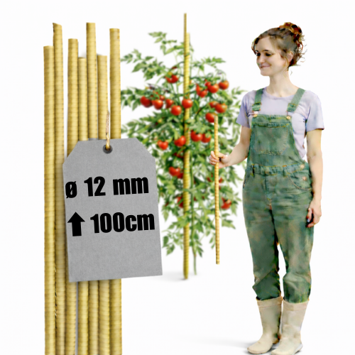 Tyczki kompozytowe do roślin fi 12 mm dł. 100 cm